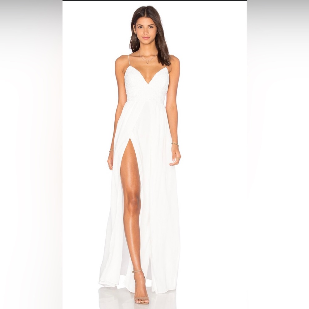 Private Beach maxi dress in Ivory